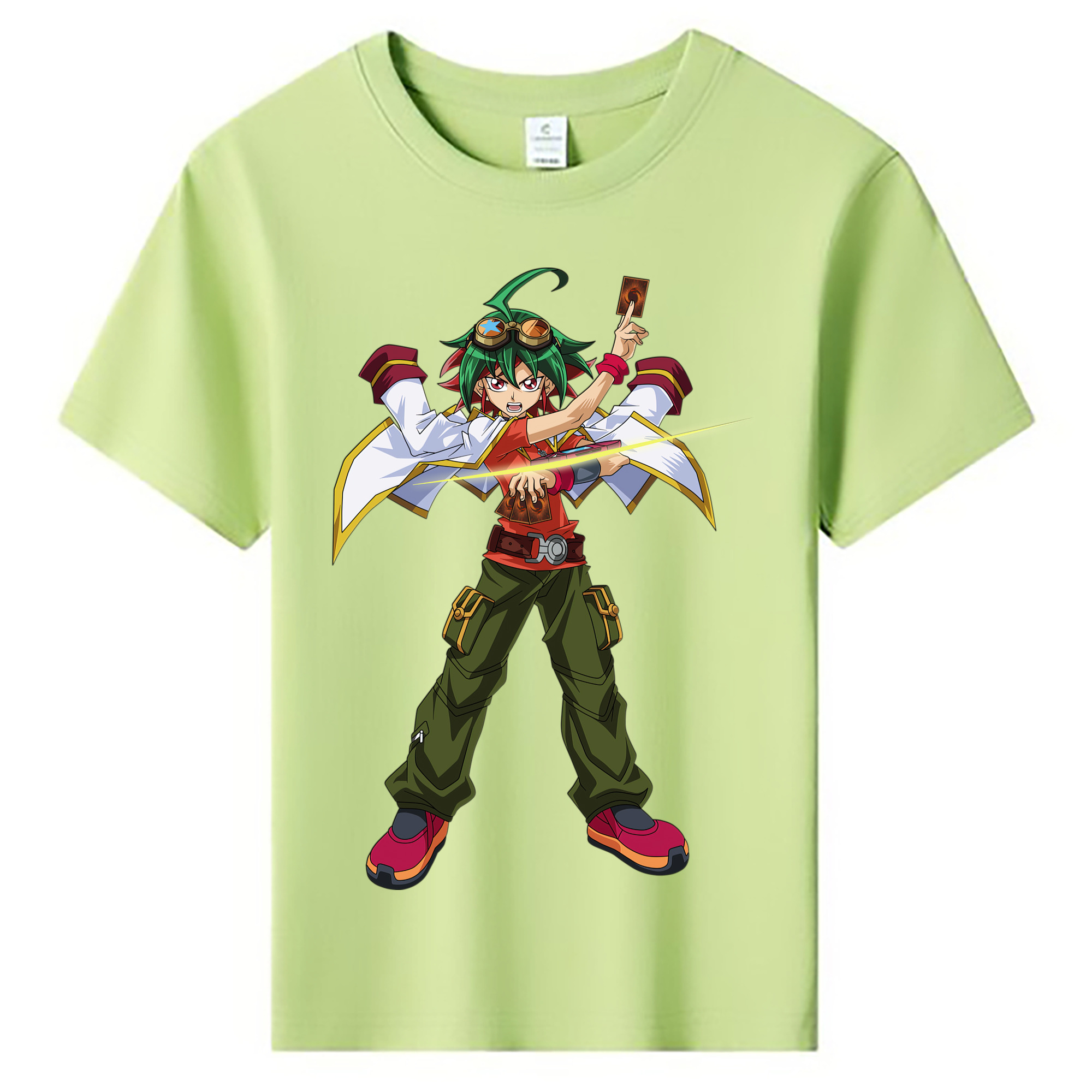 （画像用） 遊☆戯☆王 Yu-Gi-Oh! 綿100％キッズTシャツ（フロントプリント）